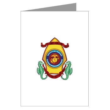 CL - M01 - 02 - Marine Corps Base Camp Lejeune - Greeting Cards (Pk of 20) - Click Image to Close